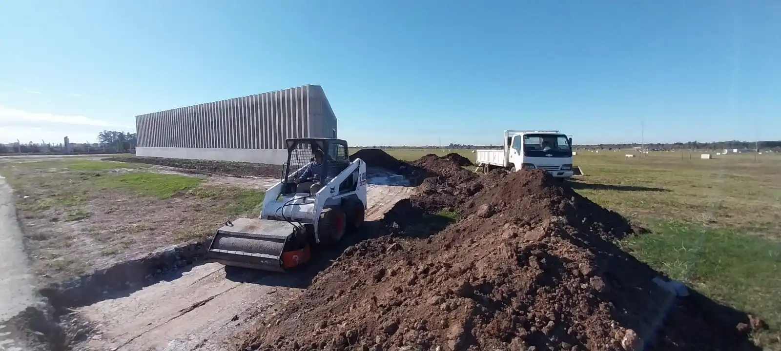 Aperturas de calle, relleno y compactación